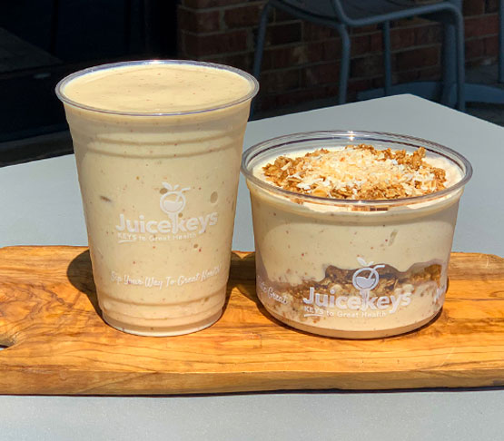 Key Lime Pie Smoothie and Bowl